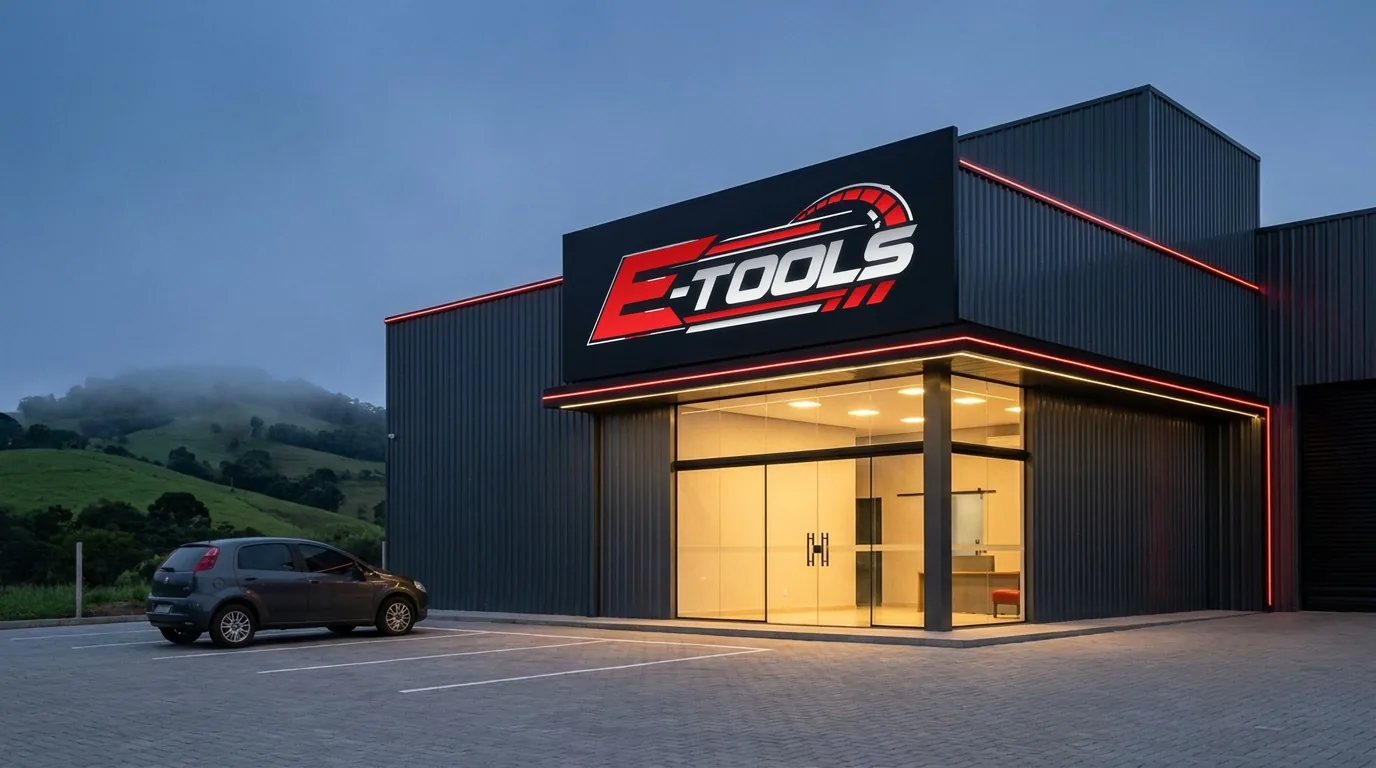 Fachada da E-Tools em Curitiba-PR